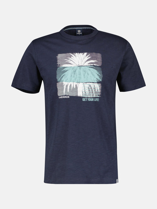 Lerros T-Shirt mit Fotoprint Nur für heute