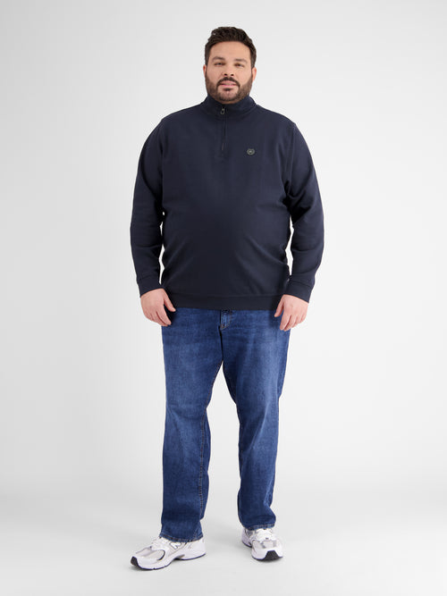 Lerros Sweat-Troyer in Strukturqualität im Angebot