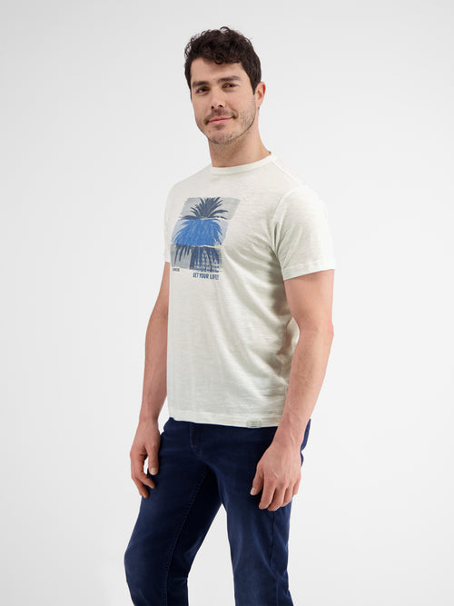 Lerros Rundhals T-Shirt mit Fotoprint Günstiger Verkauf