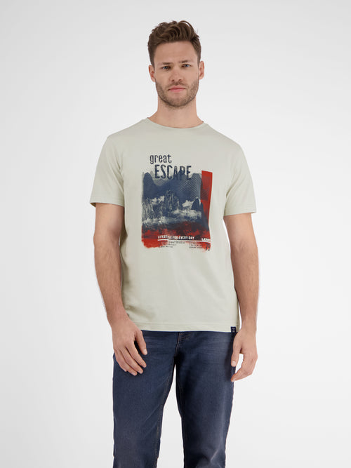 Lerros T-Shirt *Great Escape* Versandkostenfrei