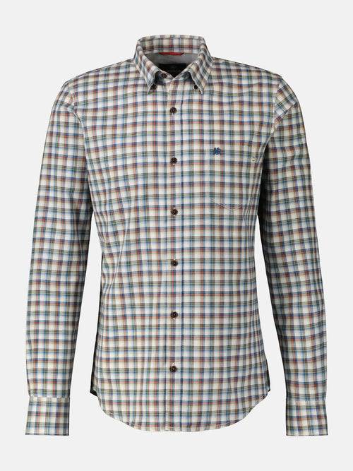 Lerros Langarmhemd , kariert, verdeckter Button-down-Kragen Exklusivangebot