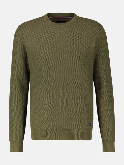 Lerros Strickpullover, O-Neck Valentinstagsangebot
