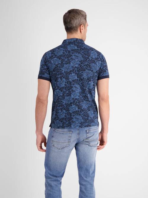 Lerros Herren Poloshirt, floral bedruckt Heißer Verkauf