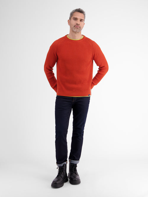 Lerros Strickpullover. Fishermanstyle Große Rabatte