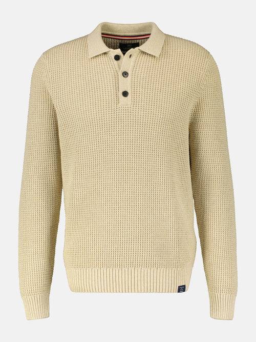 Lerros Langarm Strickpolo VIP-Rabatte
