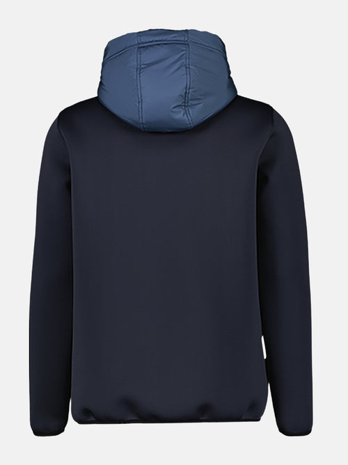 Lerros Sweatjacke mit Nylonfront Begrenzte Freigabe