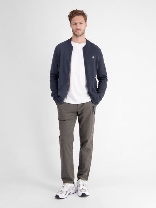 Lerros Strickjacke mit College Kragen für Herren Letzte 3 Tage