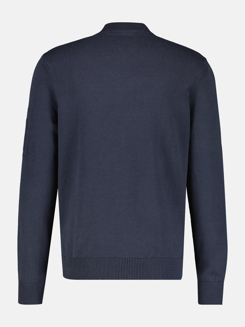 Lerros Strickjacke mit College Kragen für Herren Letzte 3 Tage
