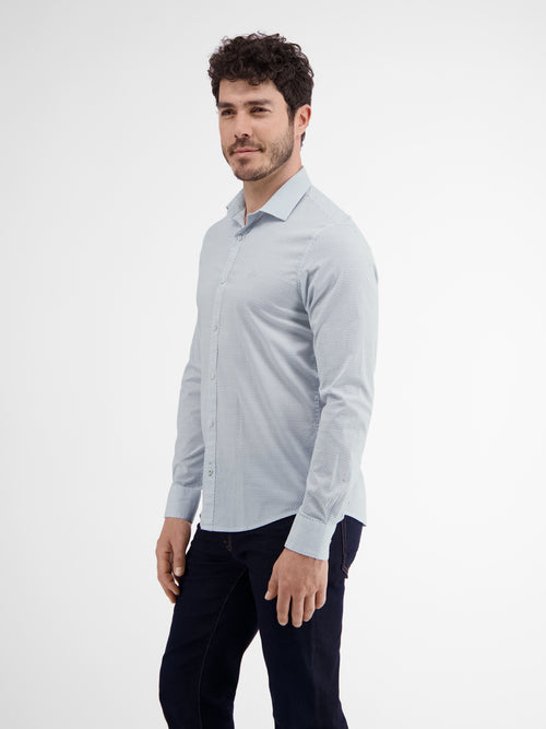 Lerros Langarmhemd mit Minimal-Print Letzte 2 Tage