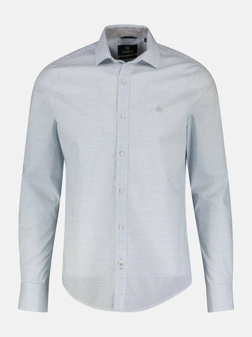 Lerros Langarmhemd mit Minimal-Print Letzte 2 Tage