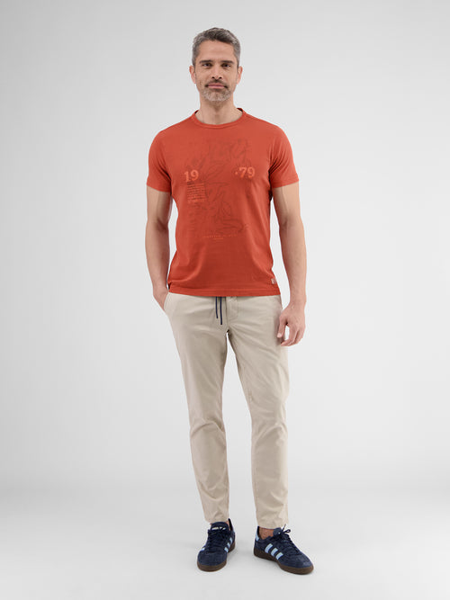 Lerros T-Shirt mit Brust-Print Bis zu 60% Rabatt
