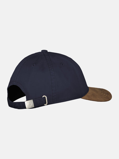 Lerros Basecap aus Canvas, mit Kunstlederschirm Clearance-Verkauf