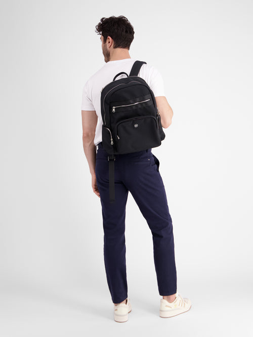 Lerros Basic Rucksack mit vielen Außentaschen Speichern exportieren