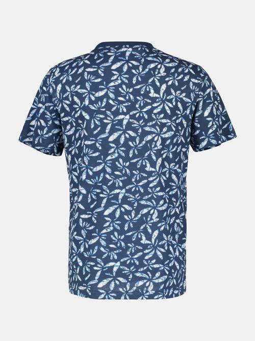 Lerros T-Shirt für Herren mit floralem Print Fabrikverkauf