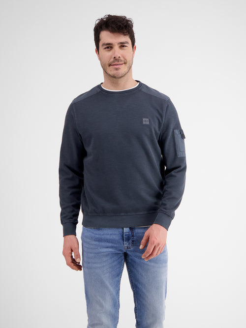 Lerros Strukturiertes Sweatshirt mit Details Fabrikpreis