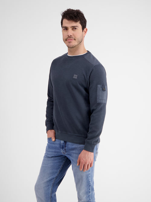 Lerros Strukturiertes Sweatshirt mit Details Fabrikpreis