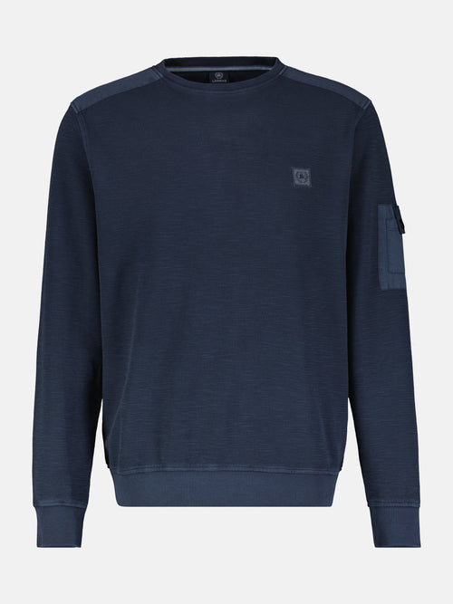 Lerros Strukturiertes Sweatshirt mit Details Fabrikpreis