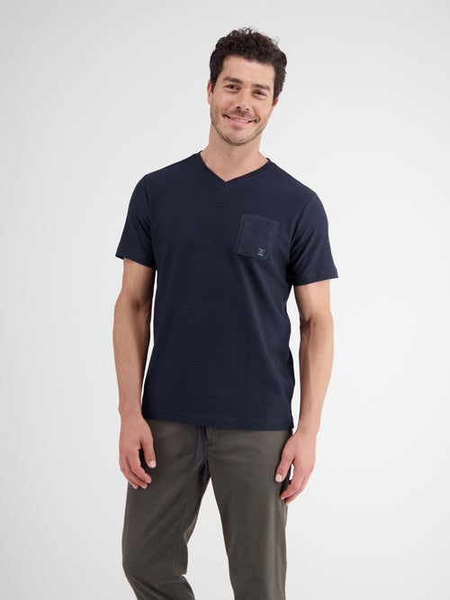 Lerros Herren T-Shirt mit V-Ausschnitt Sonderangebot