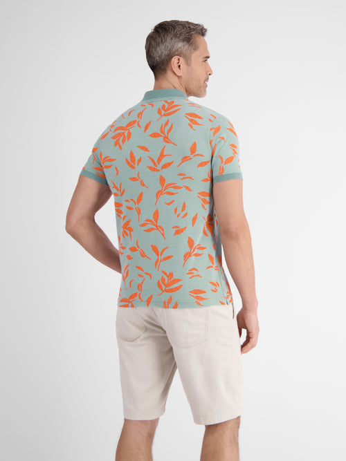 Lerros Poloshirt mit floralem Druck Versandkostenfrei