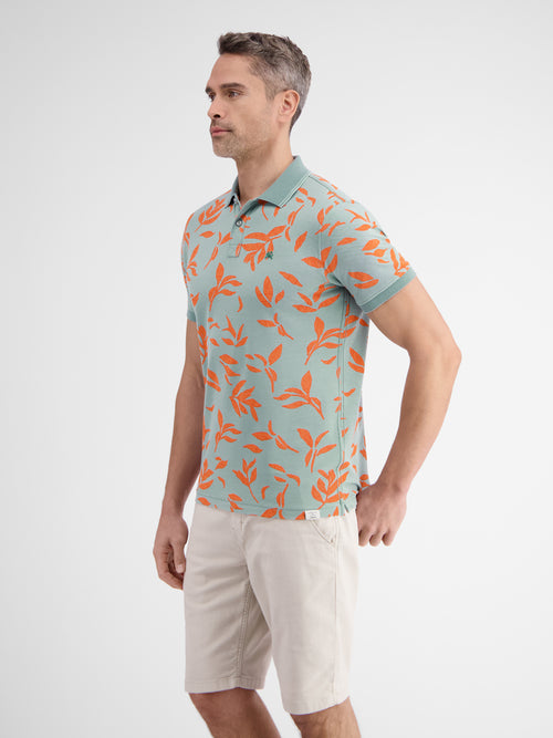 Lerros Poloshirt mit floralem Druck Versandkostenfrei