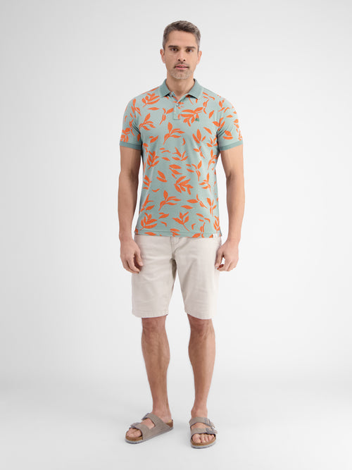Lerros Poloshirt mit floralem Druck Versandkostenfrei