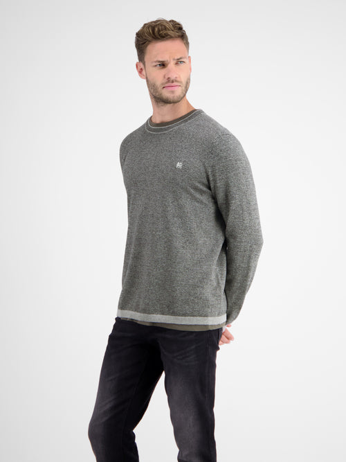 Lerros Gestreifter Strick-Longsleeve Flash Sale