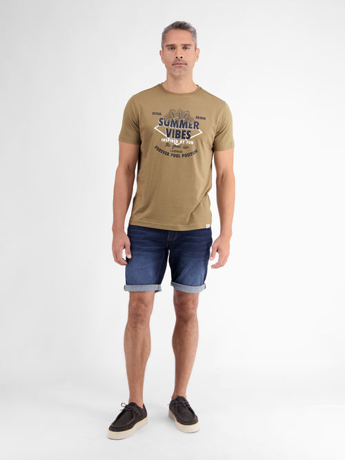 Lerros T-Shirt mit Frontprint Saisonschlussverkauf