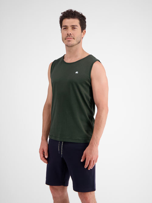Lerros Unifarbenes Tanktop für Herren Osterangebot