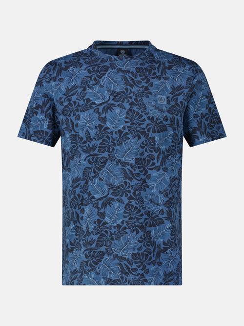 Lerros T-Shirt für Herren mit floralem Print Jubiläumsangebot