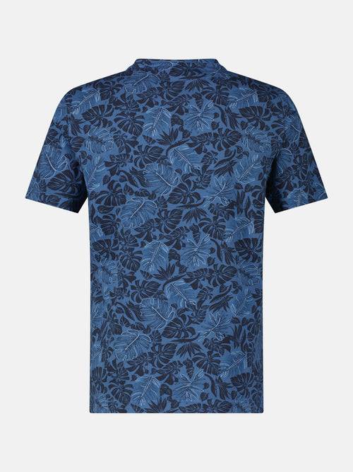 Lerros T-Shirt für Herren mit floralem Print Jubiläumsangebot