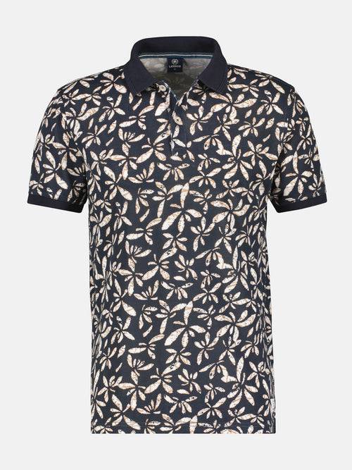 Lerros Herren Poloshirt mit floralem Druck Heißer Verkauf
