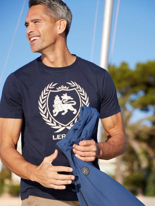 Lerros T-Shirt mit Logoprint Online Outlet