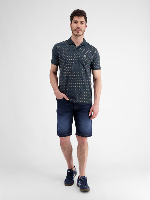 Lerros Poloshirt mit Punkt-Print Bestseller
