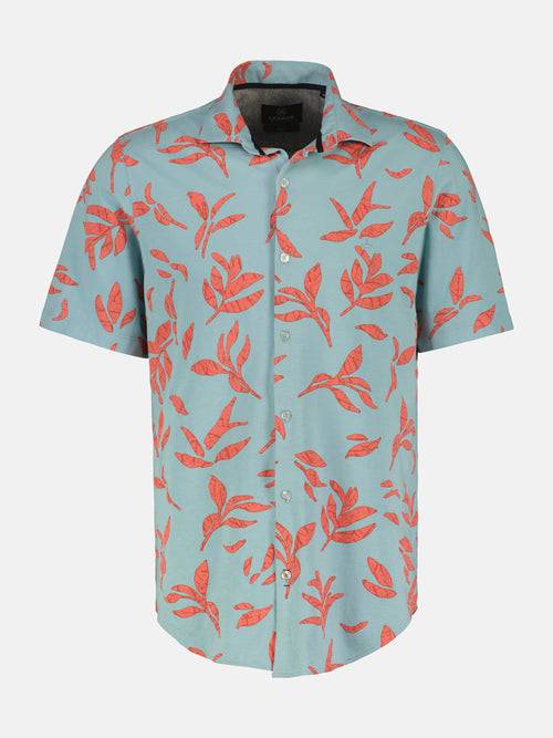 Lerros Kurzarmhemd mit floralem Print Räumungsverkauf