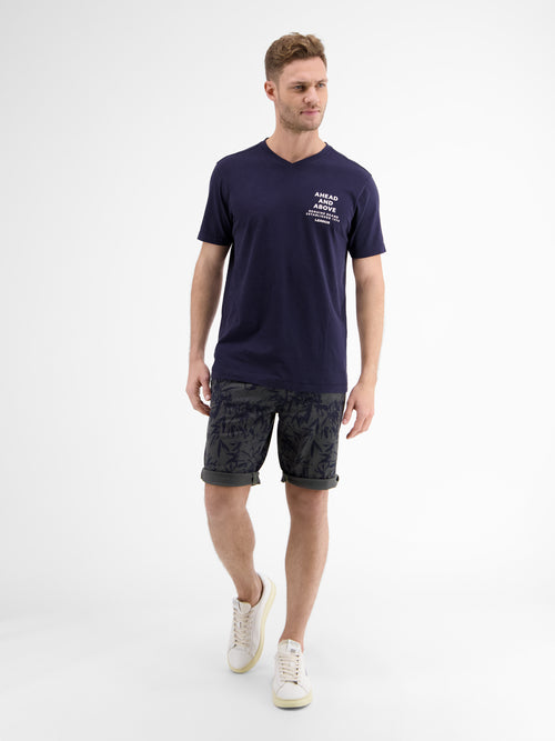 Lerros V-Neck-Shirt *Ahead & Above* Im Verkauf