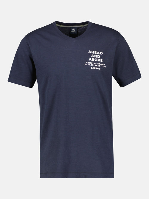 Lerros V-Neck-Shirt *Ahead & Above* Im Verkauf