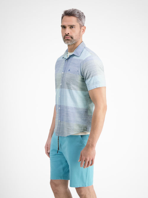 Lerros Kurzarmhemd *Slub-Karo* Outlet