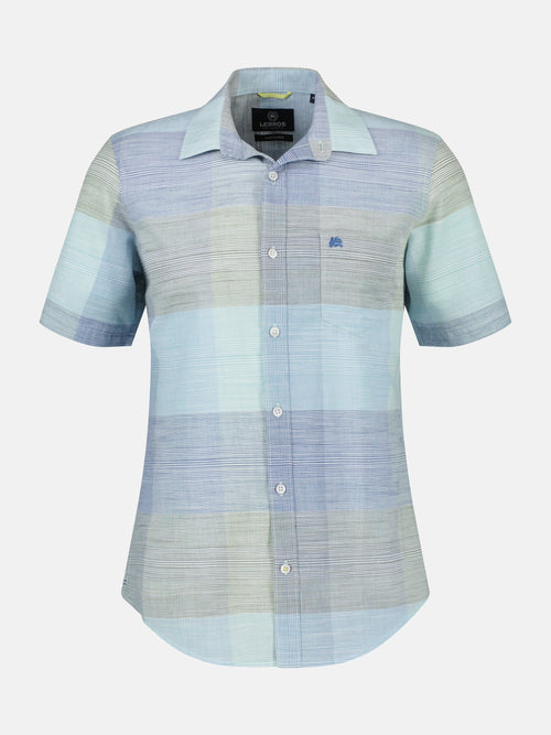 Lerros Kurzarmhemd *Slub-Karo* Outlet