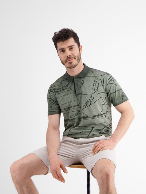 Lerros Poloshirt *Floral Lines* Angebote