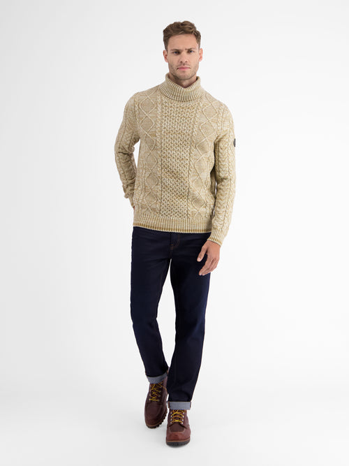 Lerros Jacquard-Rollkragenpullover Black Friday