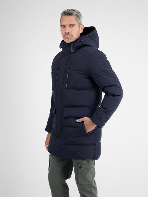 Lerros Longjacket im Parka-Design. gesteppt Heißer Verkauf