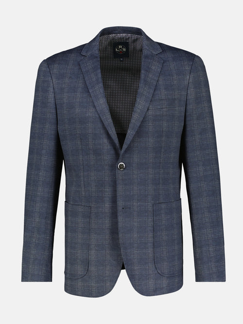 Lerros Jersey Sakko. kariert Bis zu 60% Rabatt