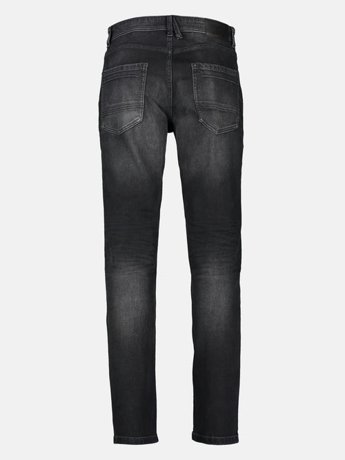 Lerros BAXTER 5-Pocket-Denim im Used-Look, RELAXED FIT, black zollfrei