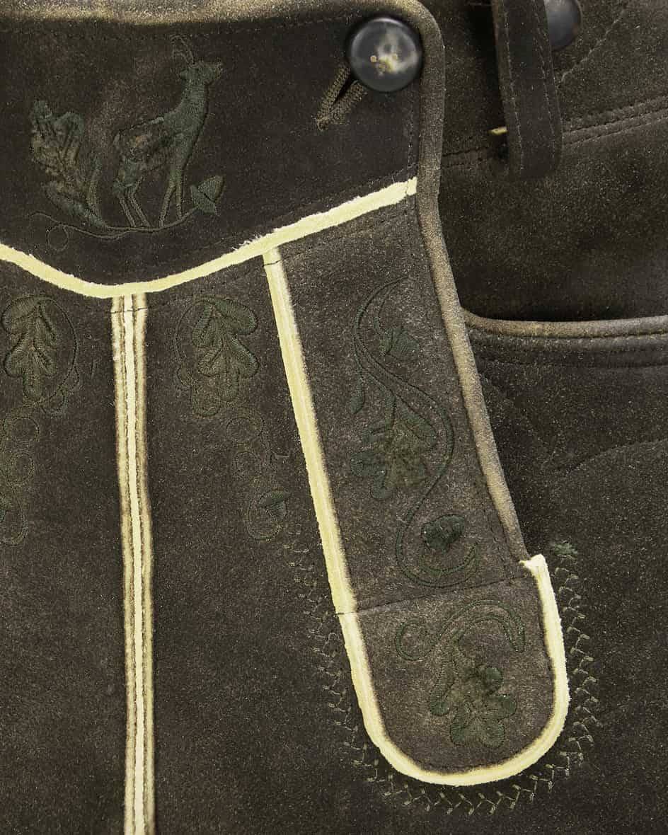 Meindl Andechs Lederhose aus Hirschleder Blitzangebot