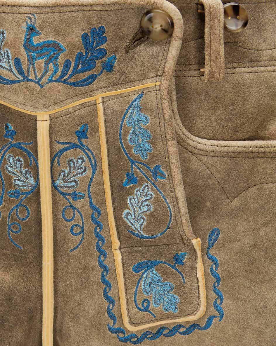 Meindl Kochelsee Lederhose aus Hirschleder Große Rabatte