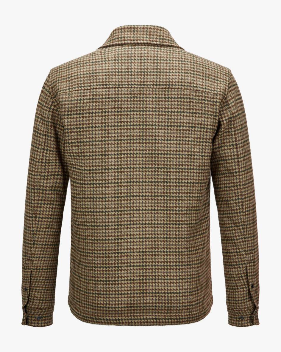 Woolrich Alaskan Wool Daunen-Shirtjacket Große Rabatte