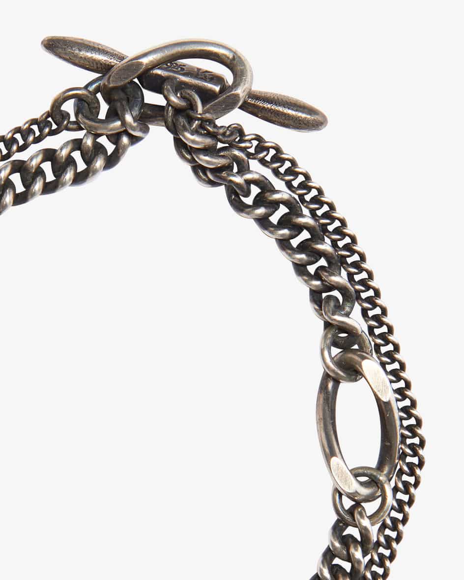 Werkstatt München Double Chain Sculpture Armband Zeitbegrenzte Promotion