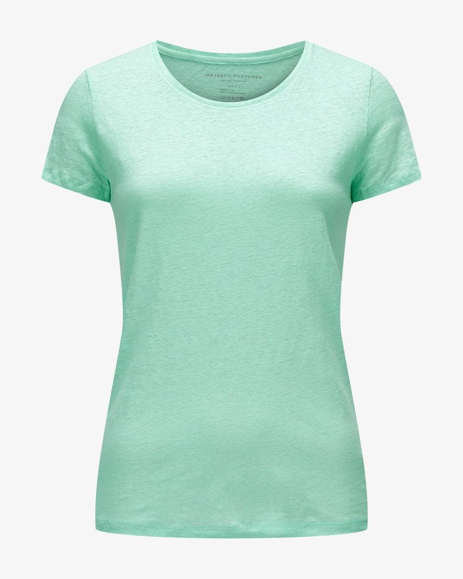 Majestic Filatures Leinen T-Shirt Jubiläumsangebot