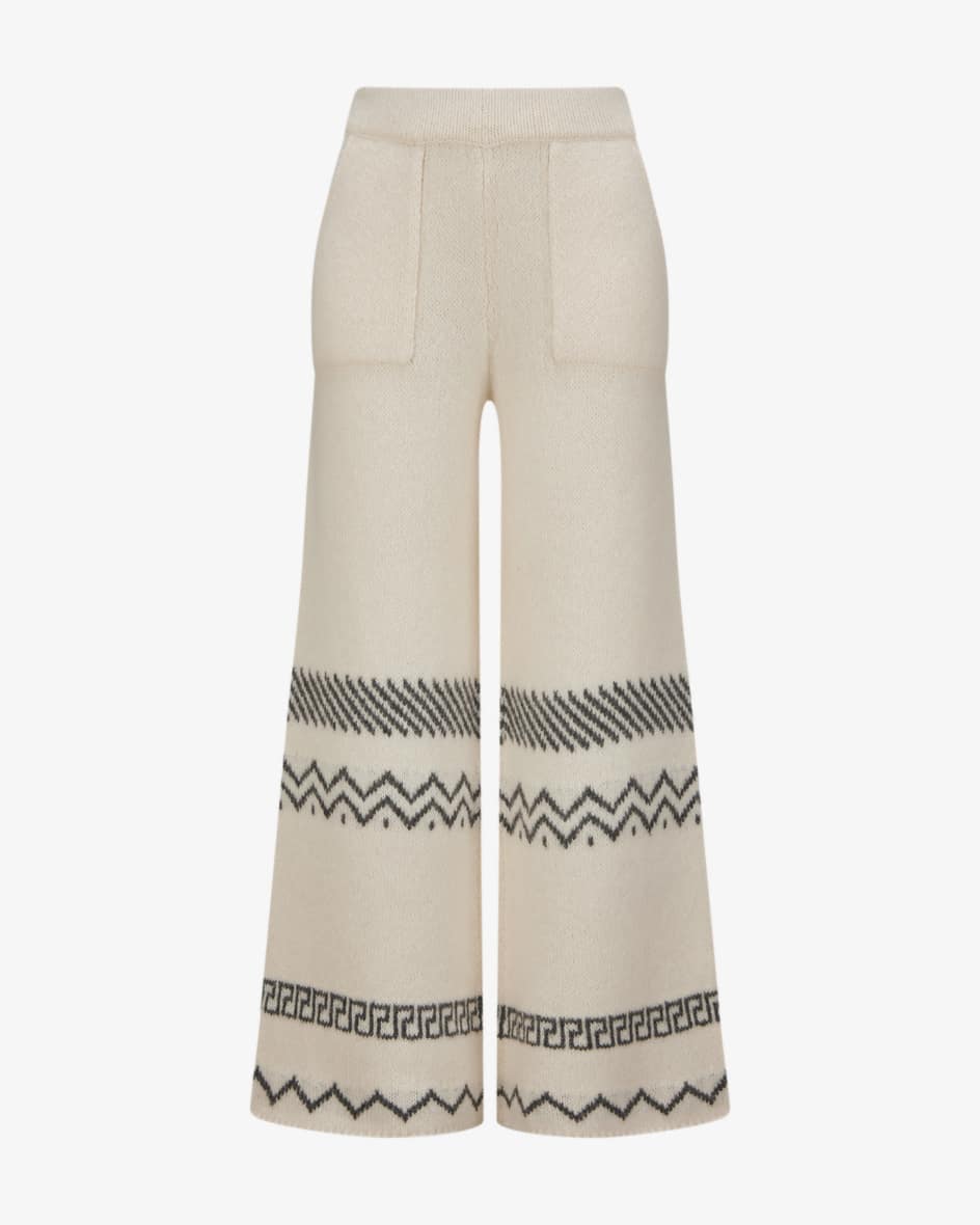 Lu Ren Gstaad Cashmere-Strickhose Blitzangebot