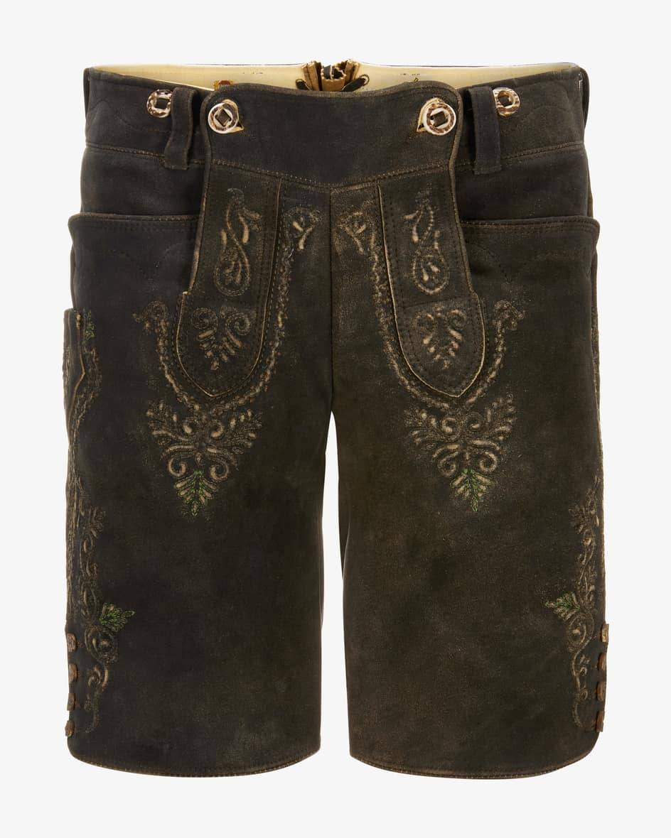 Meindl Kaiser August Lederhose aus Hirschleder Kostenloser Versand
